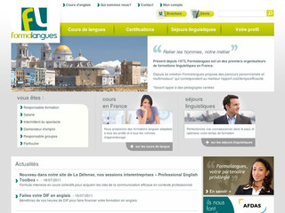 Formalangues .com - Ecole de langues et séjours linguistiques