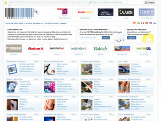 Aperçu visuel du site http://www.coderemise.net/