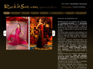 RuedelaSoie.com, accessoires de mode en Soie
