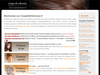 Aperçu visuel du site http://www.coupedecheveux.fr
