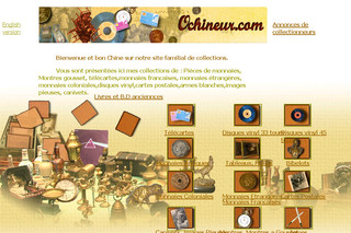 Aperçu visuel du site http://www.ochineur.com