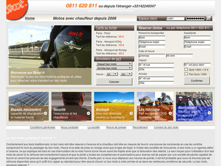 Aperçu visuel du site http://www.skoot.fr/