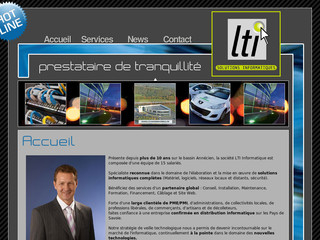 Aperçu visuel du site http://lti-informatique.fr