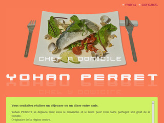 Chef à domicile - Yohan Perret - Cuisinier à domicile pour cuisine à domicile - Yohanperret.com