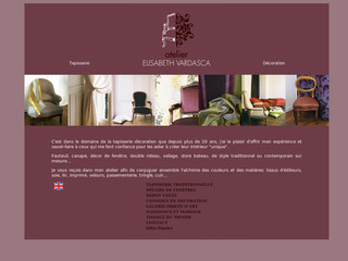 Aperçu visuel du site http://www.tapisserie-vardasca.com