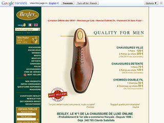Bexley : Chaussures et chemises de luxe pour hommes - Bexley.fr