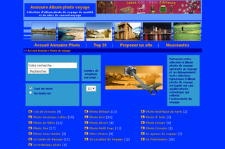 Aperçu visuel du site http://www.album-photo-voyage.info