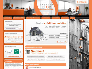 Aperçu visuel du site http://www.cabinet-letort.com/