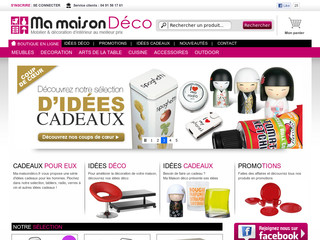Aperçu visuel du site http://www.ma-maison-deco.com/