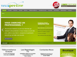Verspective.fr : vidéosurveillance et contrôle d'accès