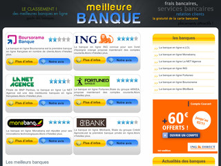 Aperçu visuel du site http://www.meilleure-banque.net