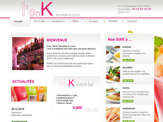 Restaurant L'En-K - Région parisienne dans le 10eme arrondissement