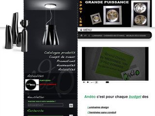 Aperçu visuel du site http://www.andeo-design.com