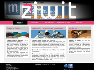 Aperçu visuel du site http://www.ziwit.com