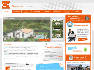 Aperçu visuel du site http://www.construction-horizontale.fr