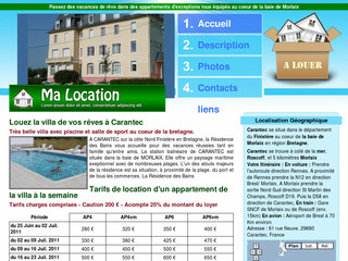 Location d'appartements à Carantec - Carantec.eu Location d'appartements à Carantec - Carantec.eu