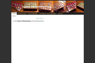 Argenor numismatique sur argenor.com Argenor numismatique sur argenor.com