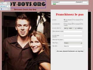 Toy-boys.org : Devenez un toy-boy Toy-boys.org : Devenez un toy-boy