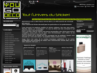 Aperçu visuel du site http://www.yougo-deco.fr