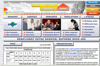 Aperçu visuel du site http://www.smfi.fr