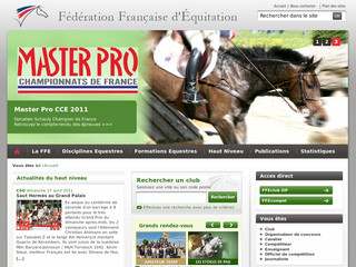 Ffe.com - Fédération Française d'Equitation