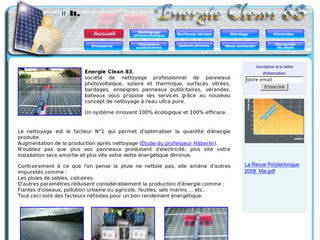 Aperçu visuel du site http://www.nettoyage-eau-pure.com
