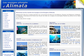 Aperçu visuel du site http://alimata.fr/