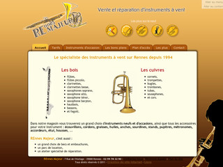 Aperçu visuel du site http://www.rennes-majeur.fr