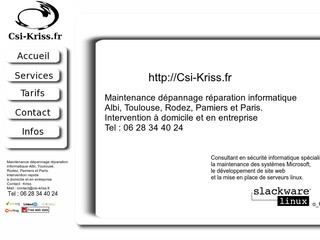 Aperçu visuel du site http://csi-kriss.fr