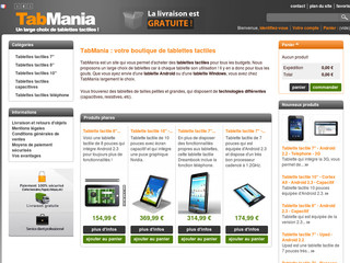 Tablette PC sur Tabmania.fr Tablette PC sur Tabmania.fr