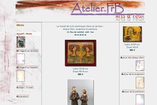 Aperçu visuel du site http://atelier.frb.free.fr