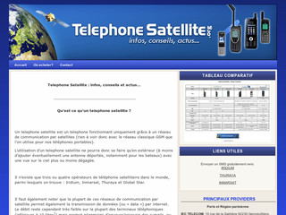 Téléphone satellite - Telephonesatellite.org