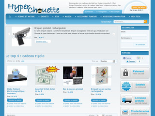 Aperçu visuel du site http://www.hyperchouette.fr