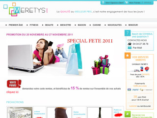 Meretys.com - Beauté, minceur, cuisine et idées cadeaux