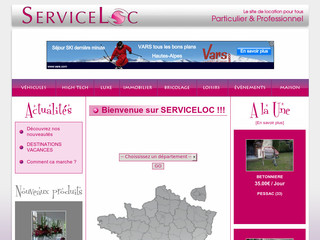 Serviceloc, site d'annonces gratuites de location - Serviceloc.com Serviceloc, site d'annonces gratuites de location - Serviceloc.com