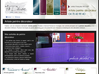Aperçu visuel du site http://fadecor.fr