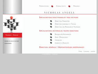 Nicholas Angell - Cabinet de recrutement par approche directe - Nicholasangell.com