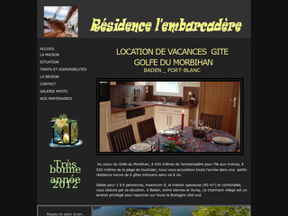 Aperçu visuel du site http://gite.golfe.morbihan.free.fr