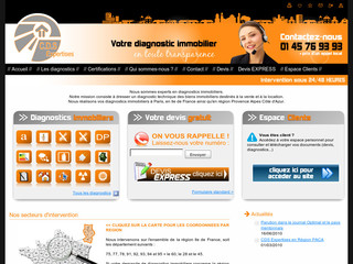 Aperçu visuel du site http://www.cdsexpertises.fr
