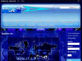 Aperçu visuel du site http://www.qualitativelife.com