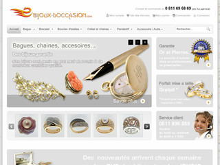 Aperçu visuel du site http://www.bijoux-doccasion.com