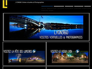 Aperçu visuel du site http://lyon360.fr