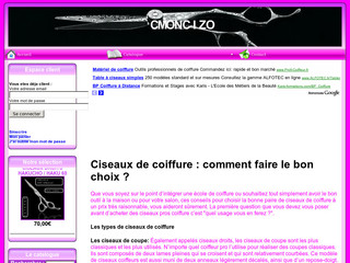 Aperçu visuel du site http://cmoncizo.fr