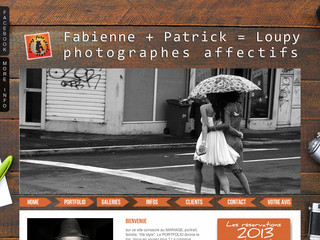 Aperçu visuel du site http://www.patrick-loupy.com/