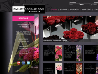 Artisan fleuriste Emilien Coralie - Livraison de fleurs à Lyon - Emiliencoralie.com