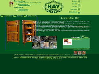 Aperçu visuel du site http://meubles-hay.fr
