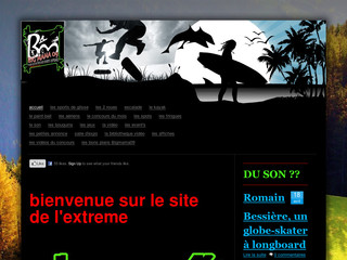 Aperçu visuel du site http://www.bigmama09.fr/