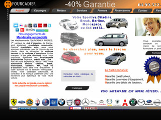 Aperçu visuel du site http://www.fourcadier-rent.fr