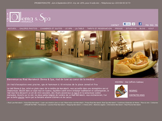 Aperçu visuel du site http://www.riadolema-spa.com Aperçu visuel du site http://www.riadolema-spa.com