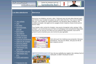 Aperçu visuel du site http://www.meativa.com